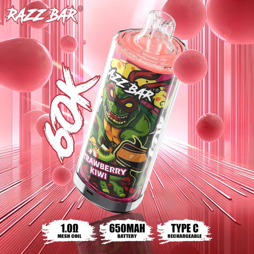 Razz Bar 60K Puffs Crystal Vape