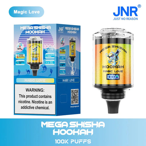 JNR Mega ShiSha Hookah 100k Puffs Disposable Vape
